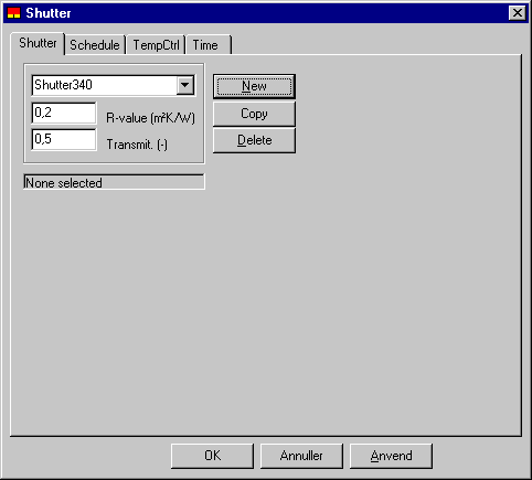 Dialog for definition af natskodder.