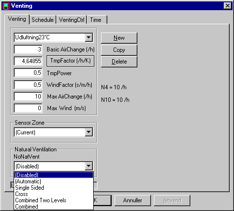 Dialog (Venting) for definition of venting.