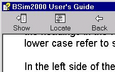Show tabs in BSim User's Guide.