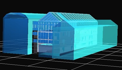 BSim model shown using Deep Exploration.